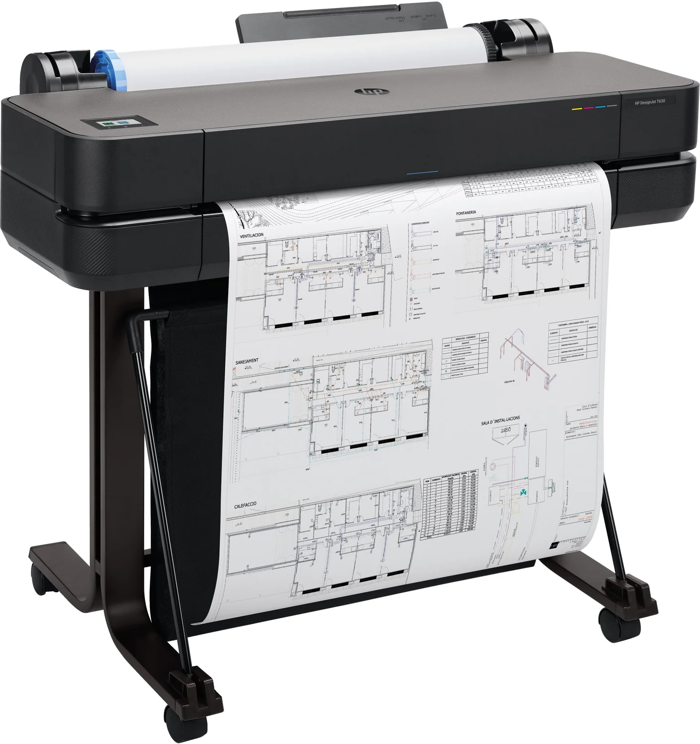 Plotter HP DesignJet T630 24'' Wi-Fi 2400x1200 DPI Edição 2025 - Imagem 3