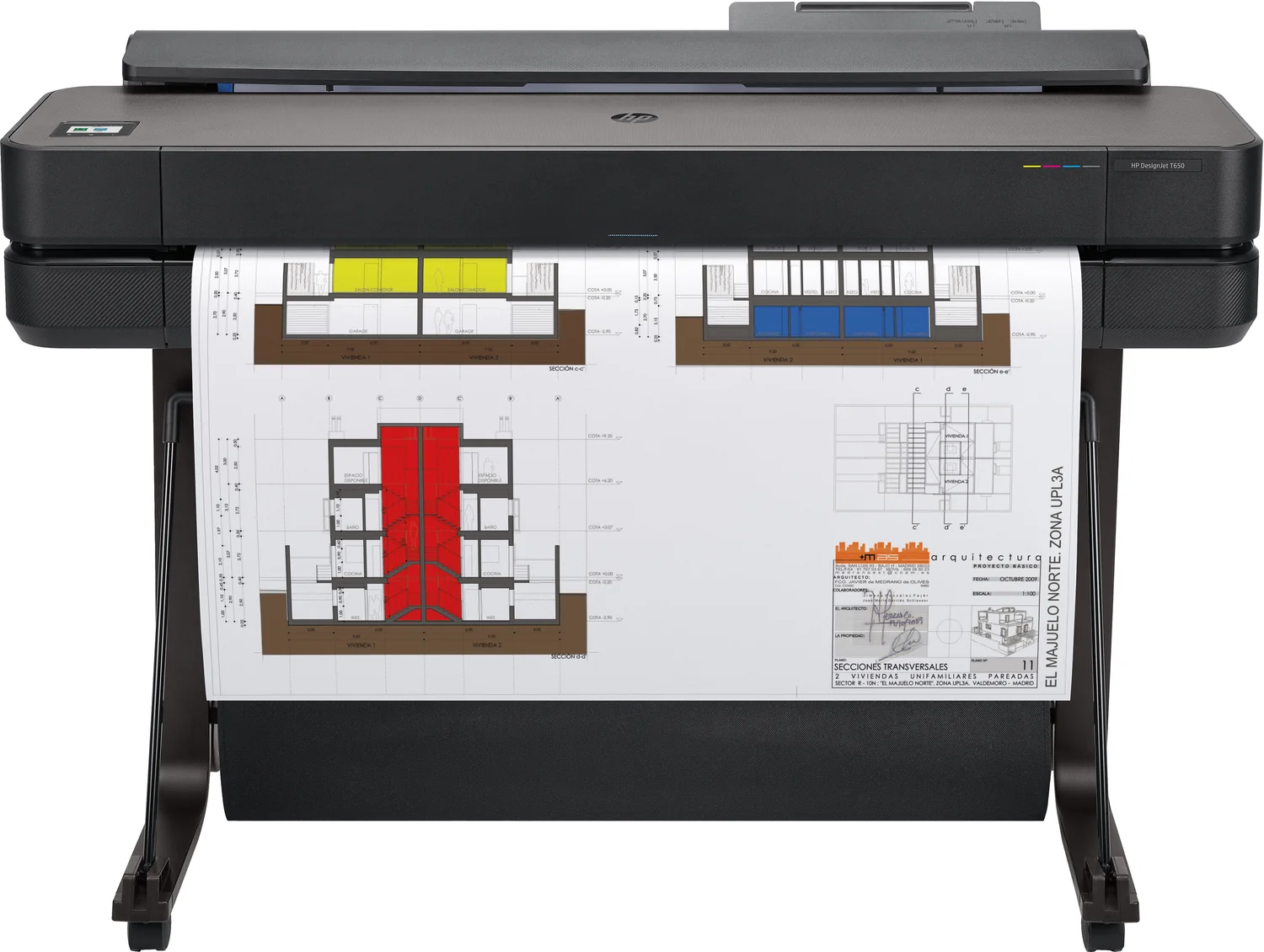 Plotter HP DesignJet T650 36" Jato de Tinta A0 Wi-Fi Gigabit – Edição 2025