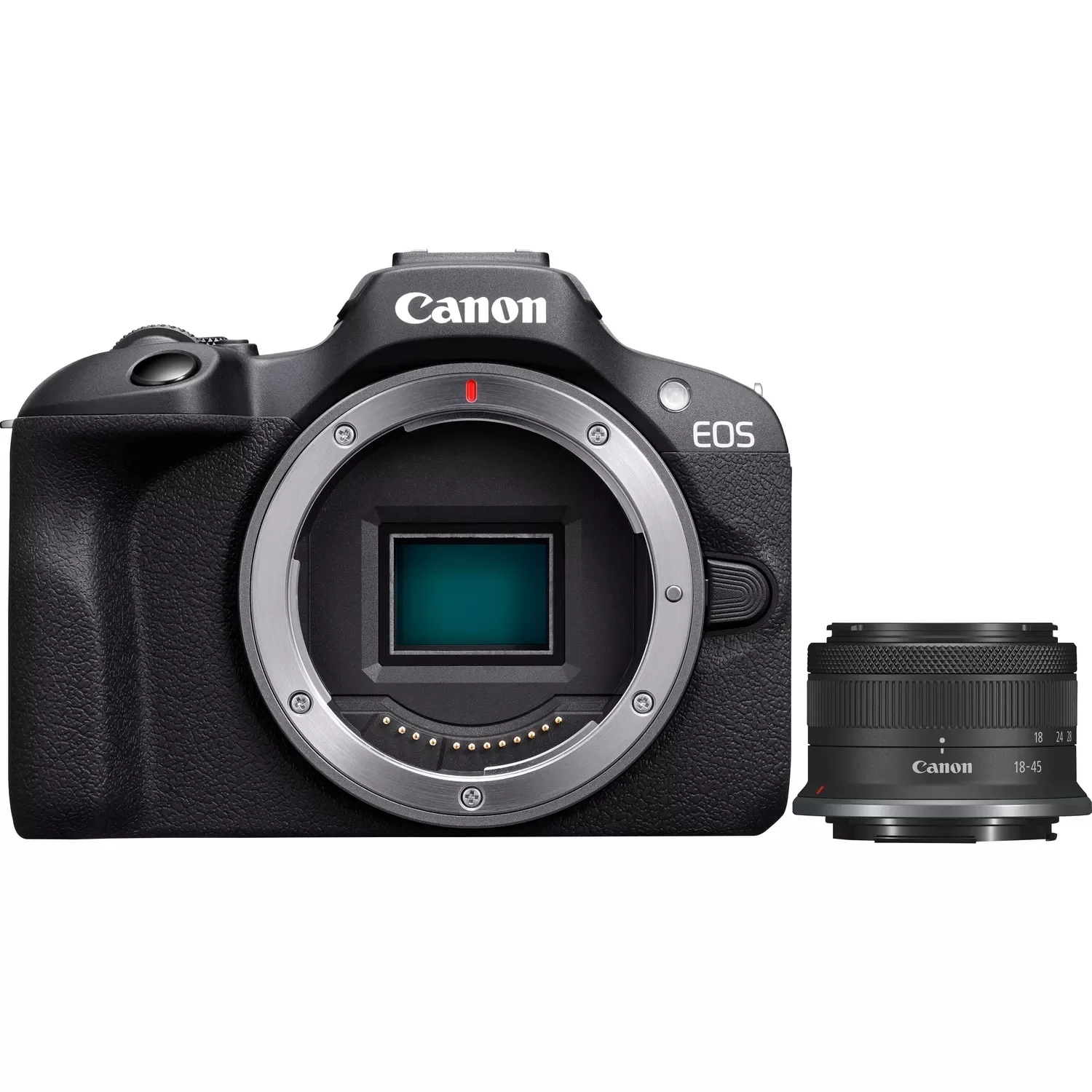 Câmara Mirrorless Canon EOS R100 Kit RF-S 18-45mm IS STM 24.1MP 4K