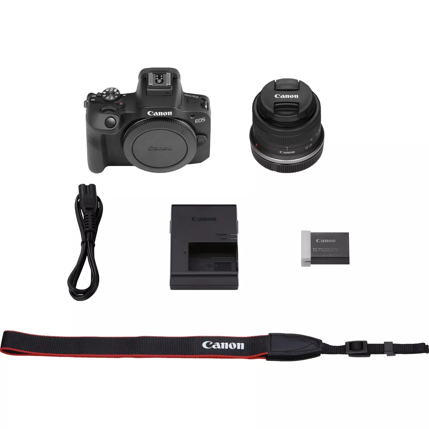 Câmara Mirrorless Canon EOS R100 Kit RF-S 18-45mm IS STM 24.1MP 4K - Imagem 10