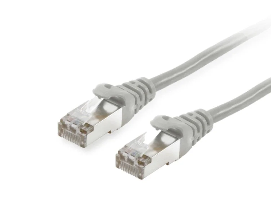 Cabo de rede Equip 605506 Cat6 S/FTP 10m cinzento LSZH PoE+ - Imagem 1