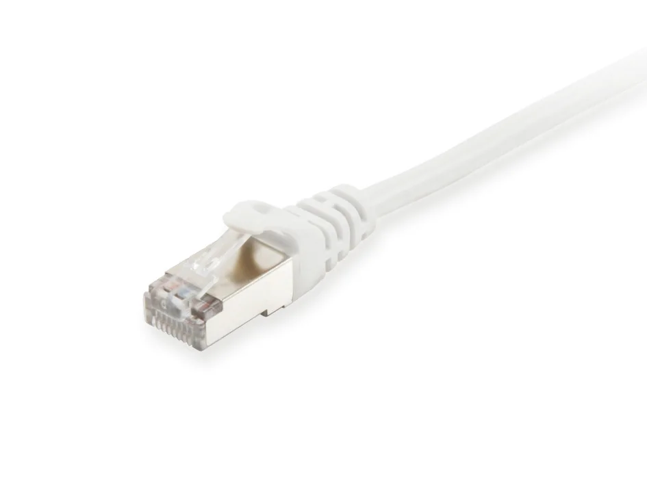 Cabo de Rede Equip Cat.6 S/FTP 0.25m Branco LSZH Gigabit Ethernet - Imagem 2