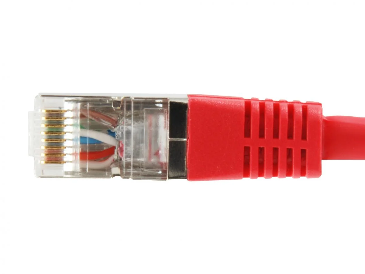 Cabo de Rede Equip Cat.6A S/FTP Platinum 1m 10Gbps 500MHz LSZH Vermelho - Imagem 4