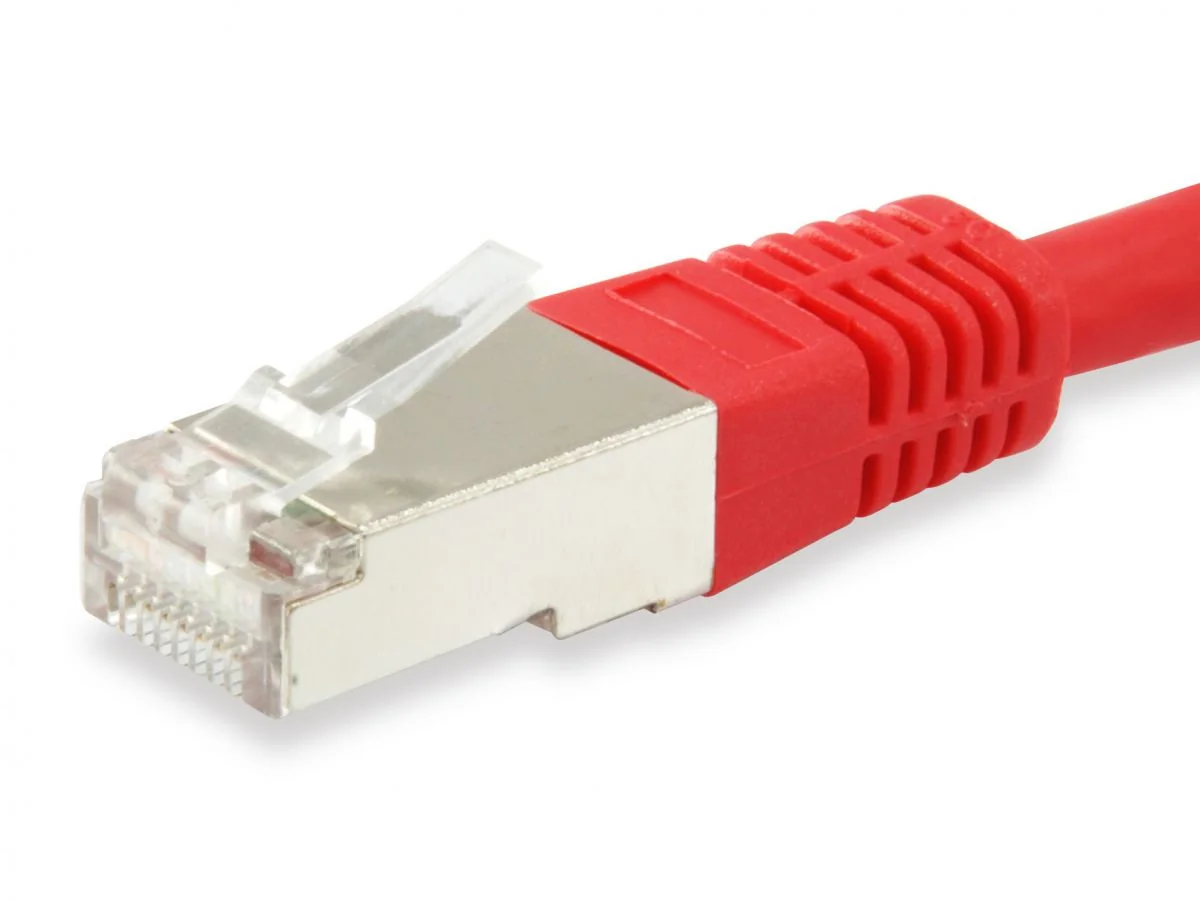 Cabo de Rede Equip Cat.6A S/FTP Platinum 1m 10Gbps 500MHz LSZH Vermelho - Imagem 3