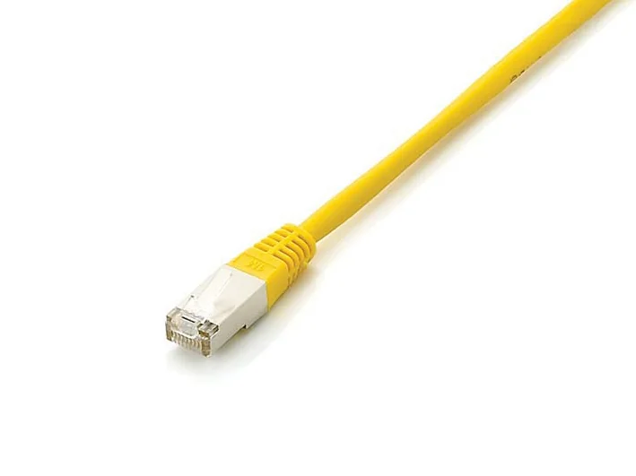 Cabo de Rede Equip Platinum Cat.6A S/FTP 3m LSZH Amarelo - Imagem 2