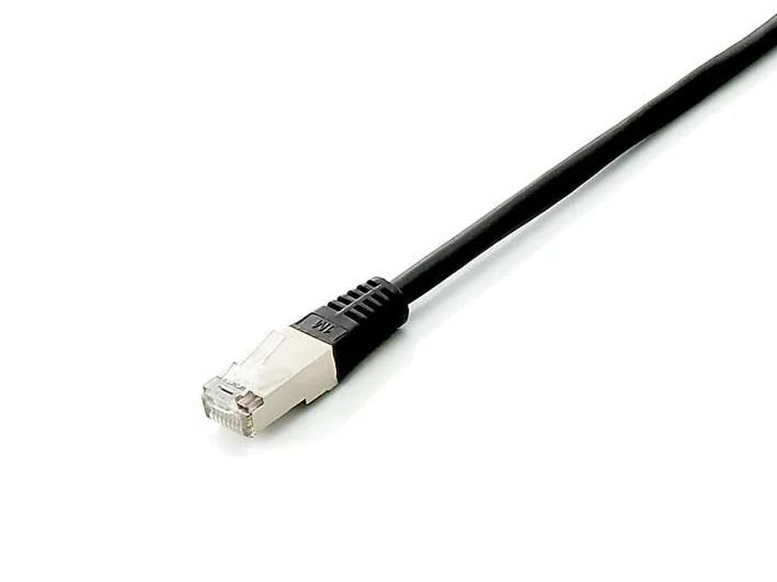 Cabo de Rede Equip Cat.6A S/FTP Platinum 1m 10Gbps 500MHz LSZH Preto - Imagem 2