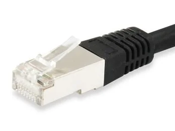 Cabo de Rede Equip Cat.6A S/FTP Platinum 1m 10Gbps 500MHz LSZH Preto - Imagem 3