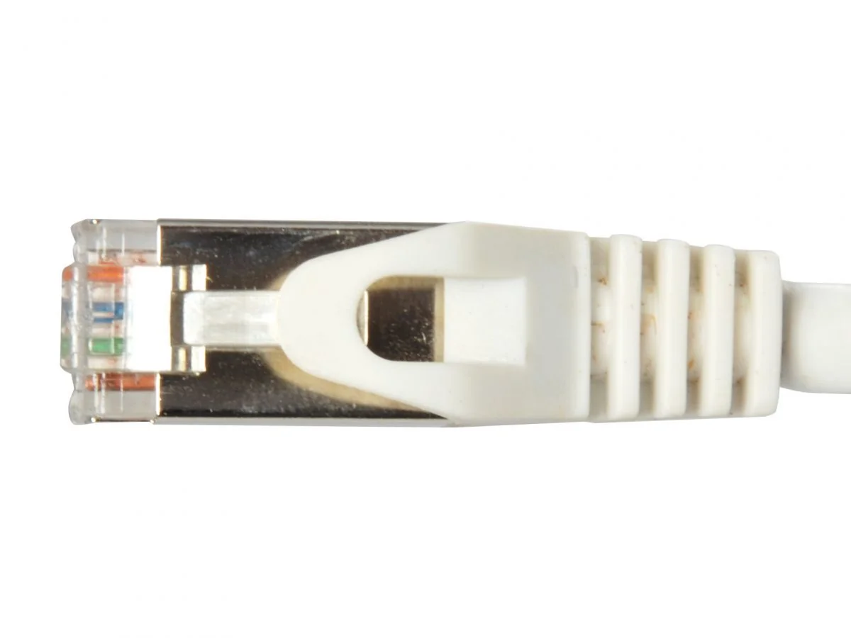Cabo de Rede Cat6a S/FTP Equip 605711 Branco 2m RJ-45 10Gbps LSZH PoE++ - Imagem 4