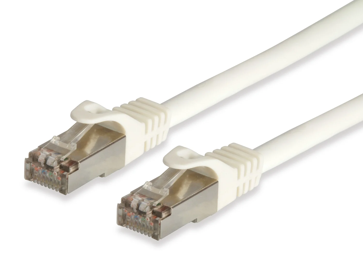 Cabo de Rede Cat6a S/FTP Equip 605711 Branco 2m RJ-45 10Gbps LSZH PoE++