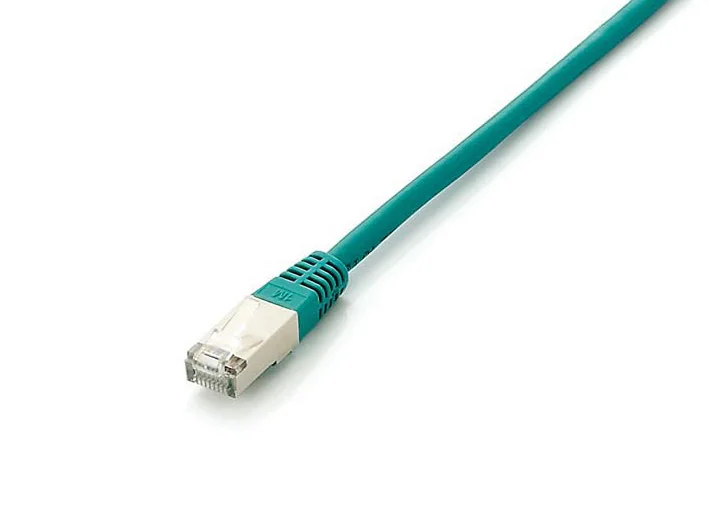 Cabo de Rede Equip Cat.6A S/FTP 1m Verde Platinum 10Gbps 500MHz LSZH - Imagem 2