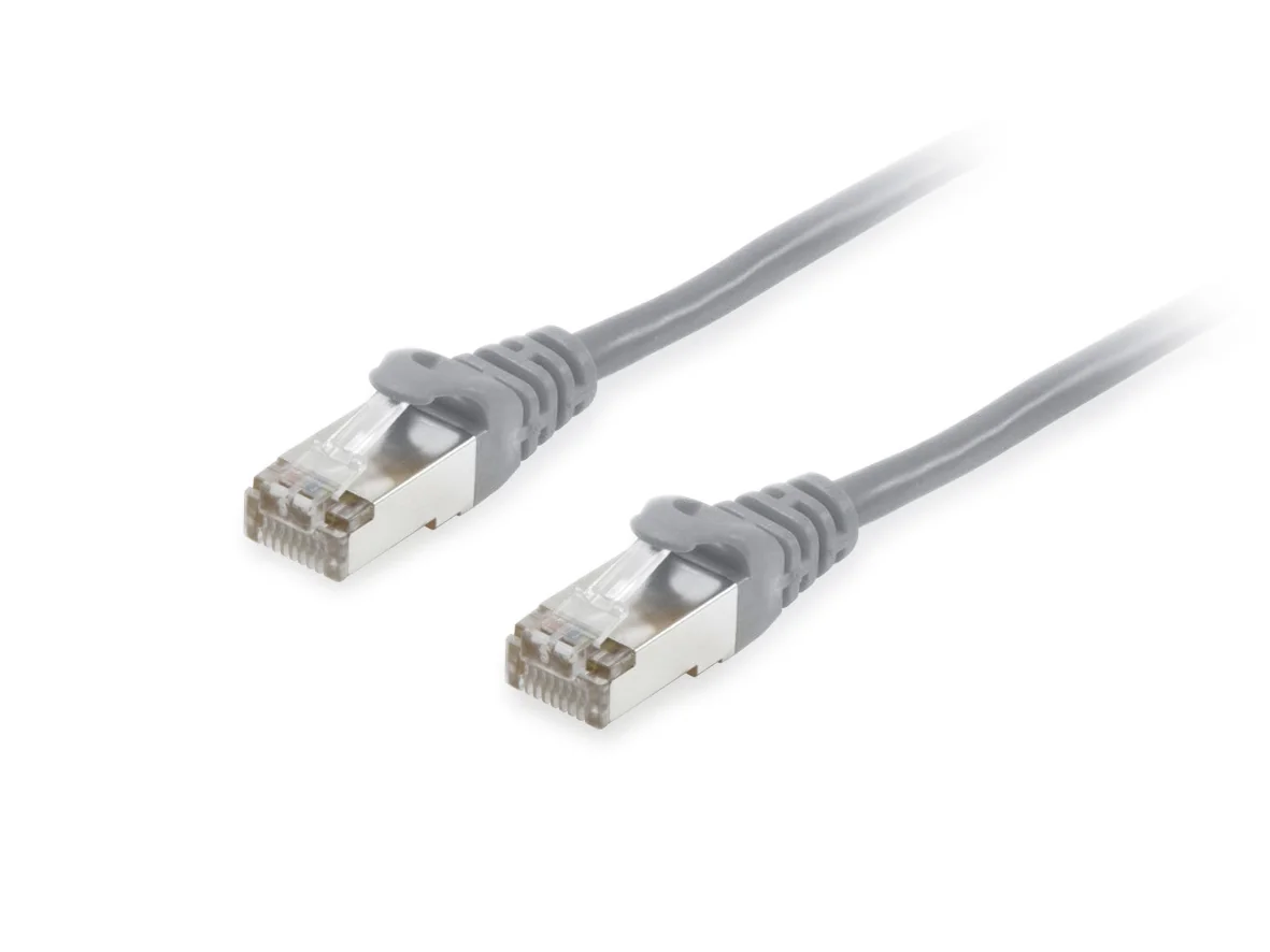 Cabo de Rede Equip Cat.6A S/FTP 3m 10Gbps 500MHz LSZH Cinzento - Imagem 2