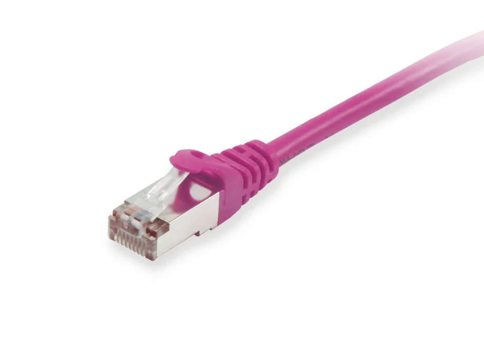 Cabo de Rede Equip Cat.6A S/FTP 3m Roxo LSZH 10Gbps 500MHz - Imagem 2