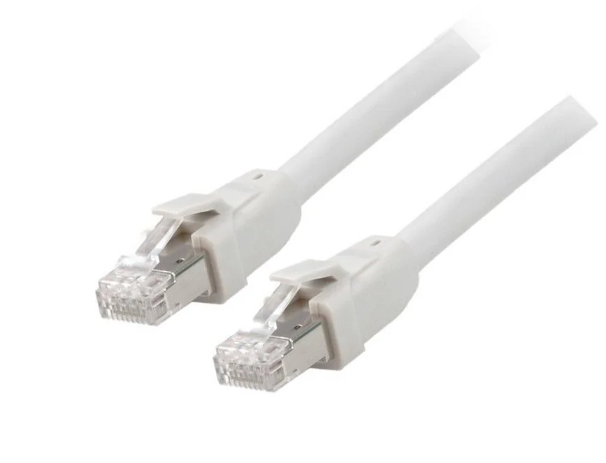 Cabo de rede Equip Cat8.1 S/FTP LSZH 2 m cinzento 40 Gbps