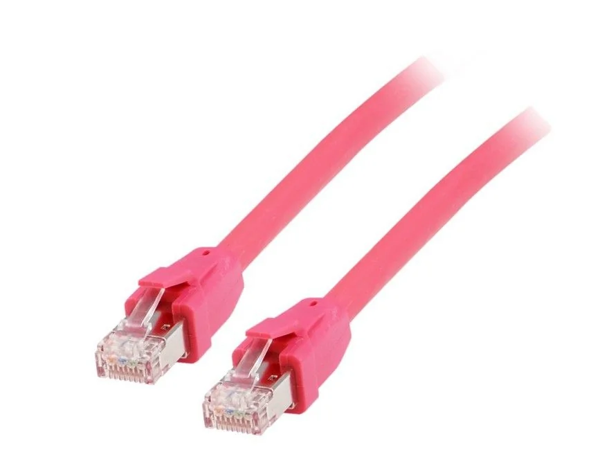 Cabo de Rede Equip Cat8.1 S/FTP 2m 40Gbps 2000MHz LSZH Vermelho - Imagem 1