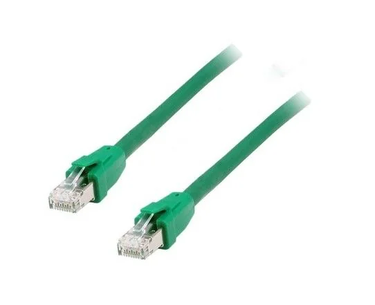 Cabo de Rede Equip Cat 8.1 S/FTP 2m Verde 40Gbps LSZH - Imagem 1