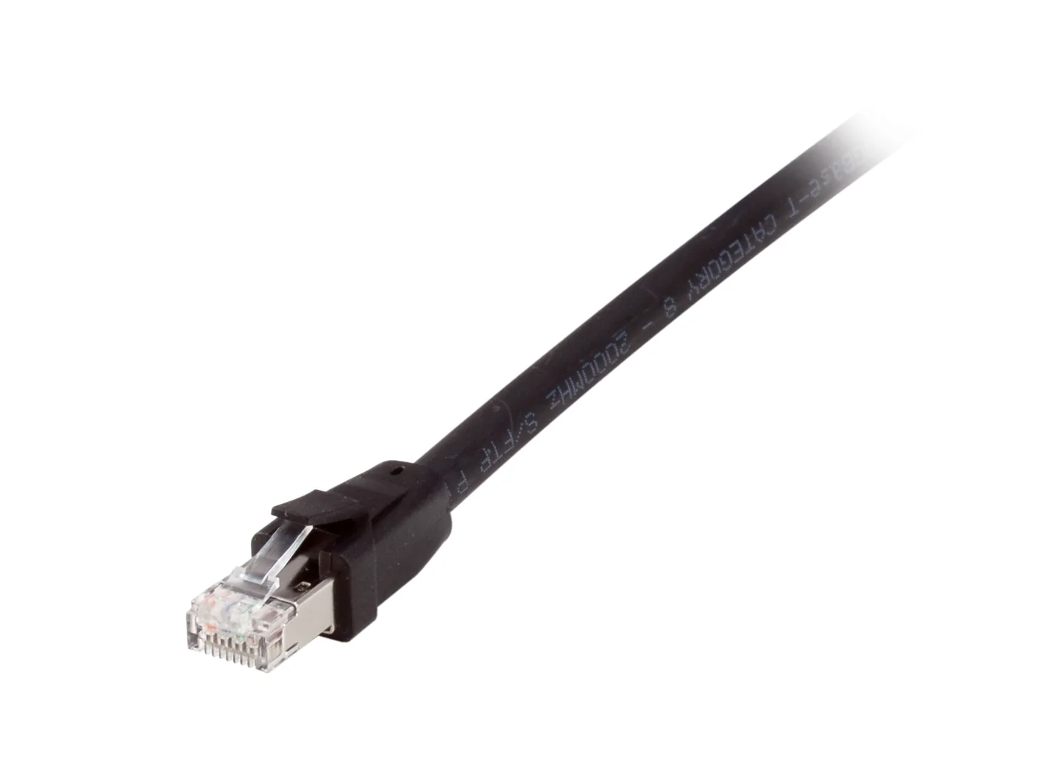 Cabo de Rede Patch Equip Cat 8.1 S/FTP 1m 40Gbps 2000MHz LSZH Preto - Imagem 2