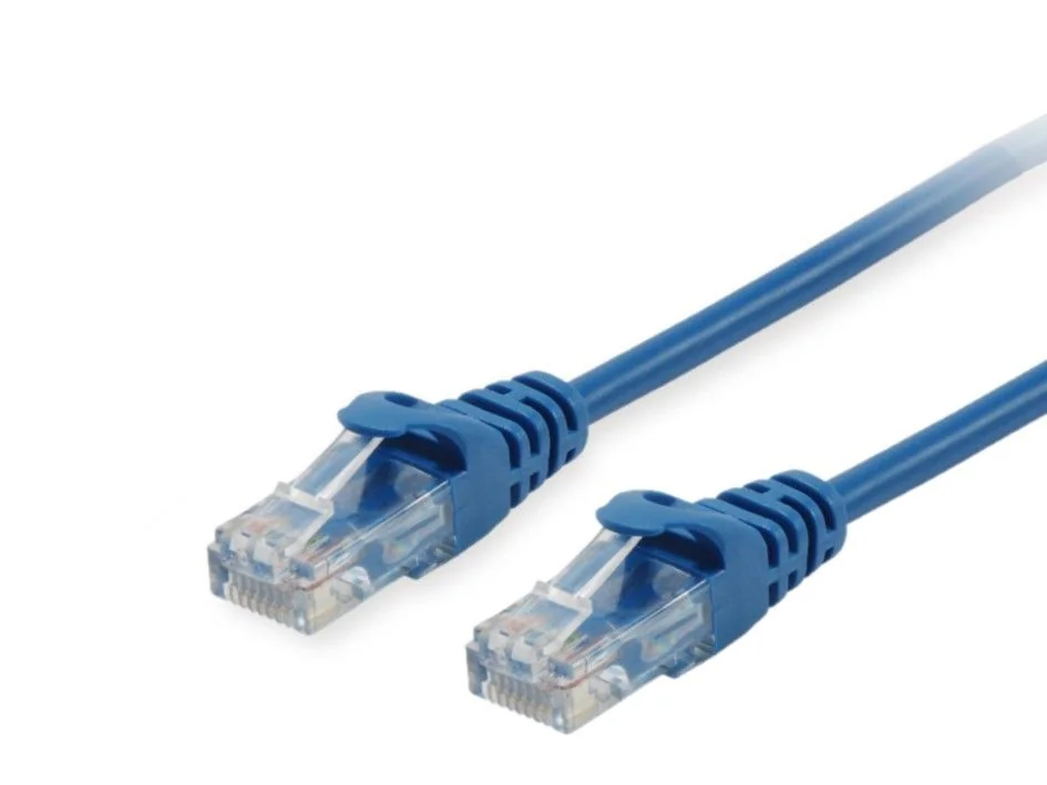 Cabo de rede Equip Cat6 U/UTP 10GbE 1m azul