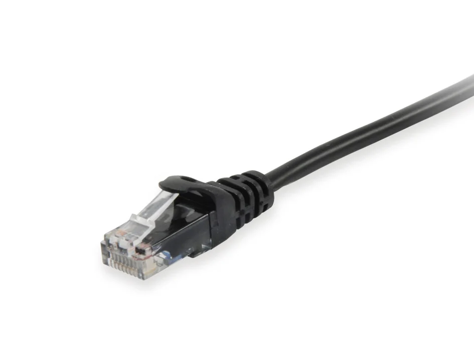 Cabo de rede Equip 625451 Cat6 U/UTP 2m Preto RJ-45 10GbE - Imagem 2