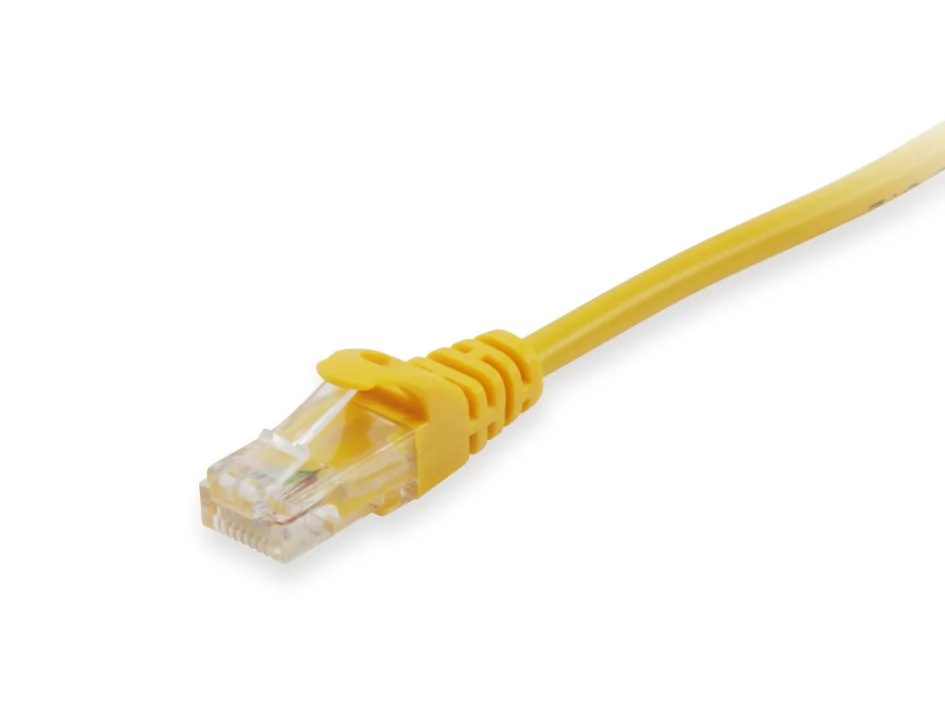 Cabo de Rede Cat6 UTP RJ45 3m Amarelo Equip 625462 - 10 Gbps Plug and Play - Imagem 2