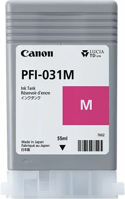 Tinteiro Canon PFI-031 M Magenta 55 ml Original para imagePROGRAF TM-240/TM-340