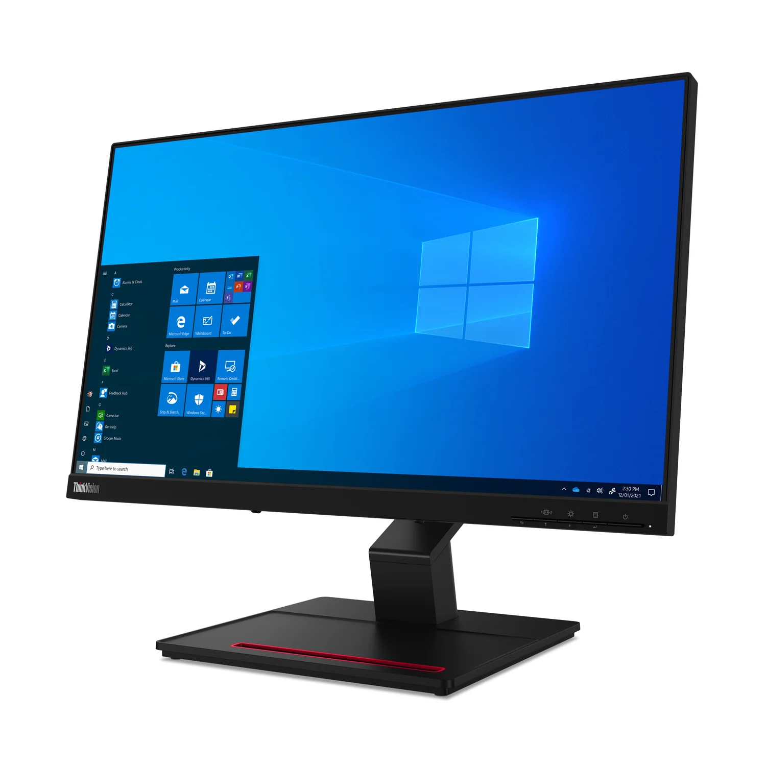 Monitor Lenovo ThinkVision T24t-20 23.8" FHD IPS Touch USB-C 90W - Imagem 3