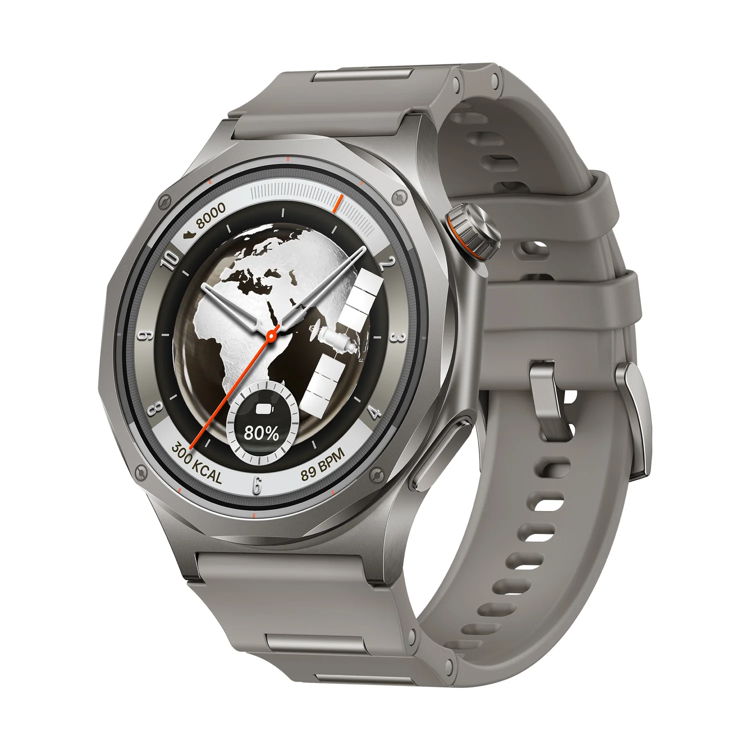 Smartwatch OPPO Watch X3 47mm AMOLED 1.5" GPS Wi-Fi titânio Misty