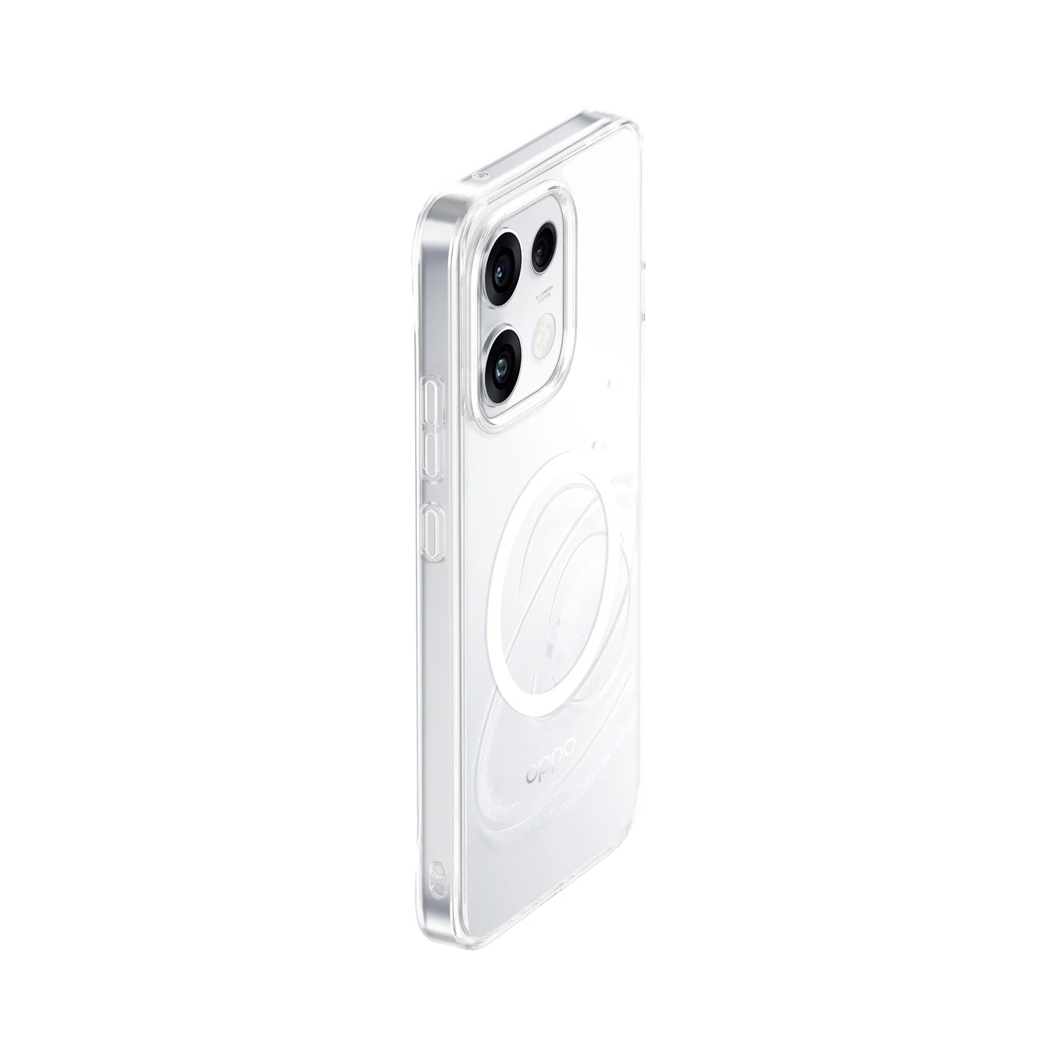 Capa para Telemóvel OPPO Reno16 F/FS Magnética Transparente com Carregamento Wireless - Imagem 4
