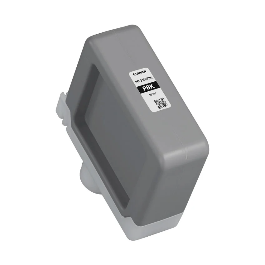 Tinteiro Canon PFI-3100 Photo Black 160 ml Original para Plotters PRO e GP-6600S/4600S/2600S - Imagem 1