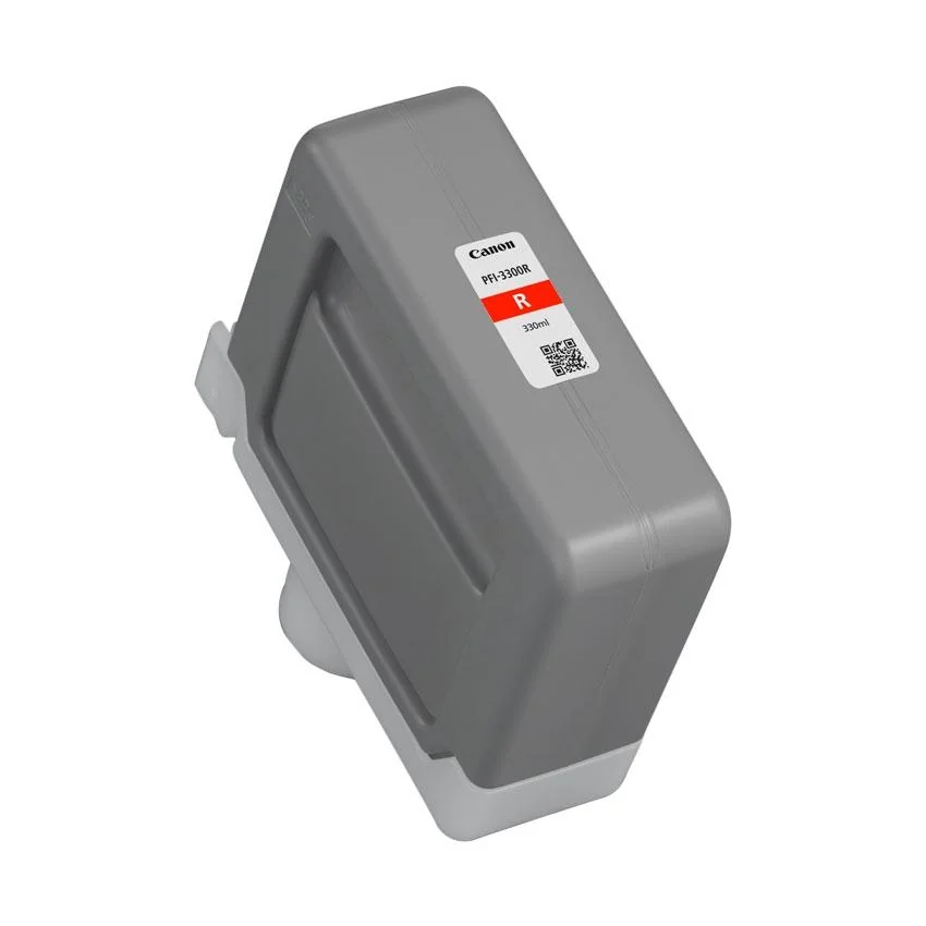 Tinteiro Canon PFI-3300R Vermelho Original 330 ml para PRO-6600/4600/2600