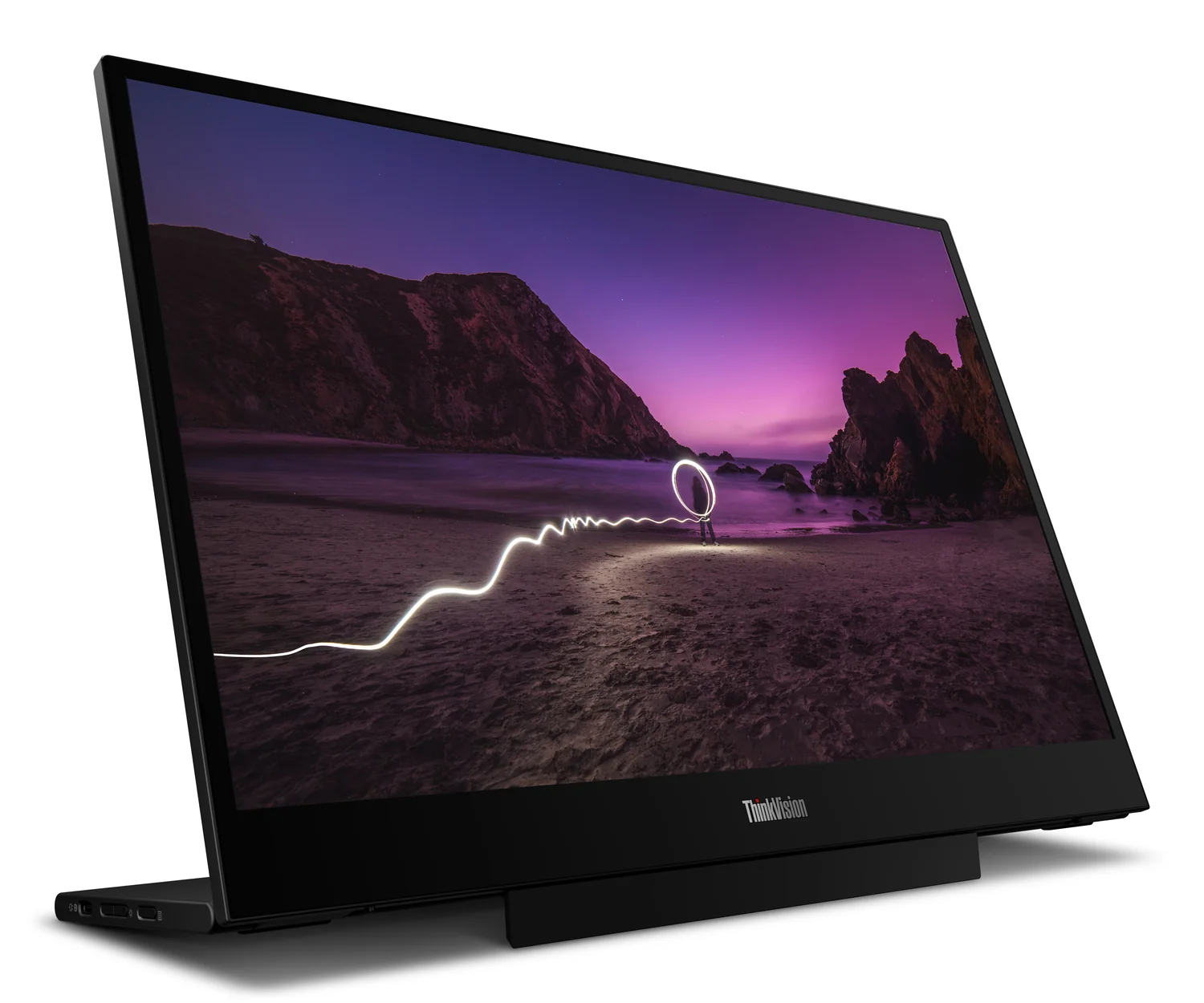 Monitor Portátil Lenovo ThinkVision M16 16'' WUXGA IPS USB-C 65W - Imagem 2