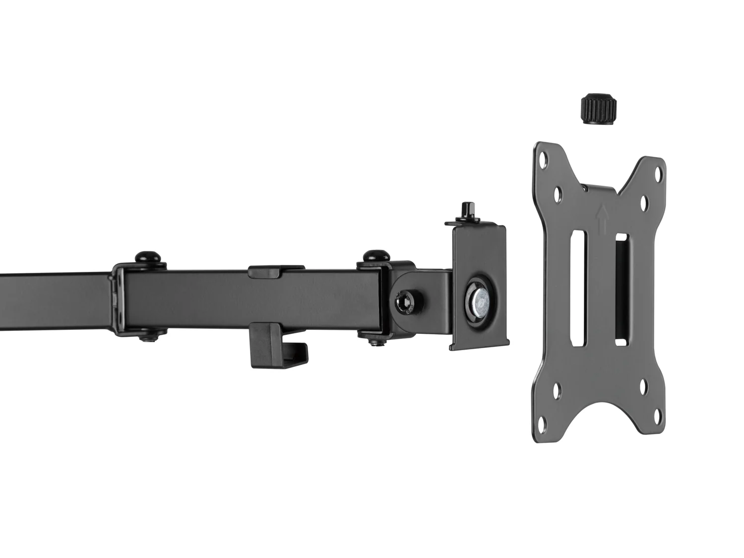 Suporte de Secretária para Dois Monitores 17"-32" com Mola a Gás Equip 650123 - Imagem 3