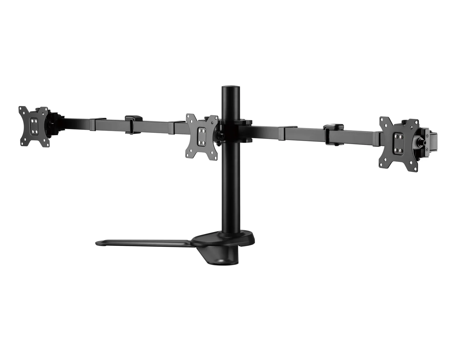 Suporte de Monitor Triplo Articulado para Secretária 17"-27" com Mola a Gás – Equip - Imagem 3