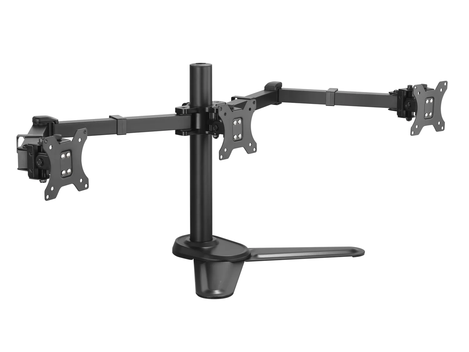 Suporte de Monitor Triplo Articulado para Secretária 17"-27" com Mola a Gás – Equip - Imagem 2