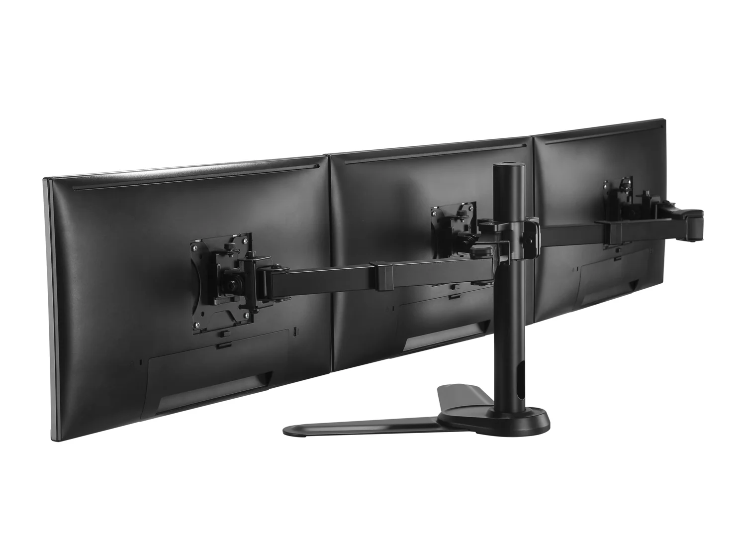 Suporte de Monitor Triplo Articulado para Secretária 17"-27" com Mola a Gás – Equip - Imagem 4