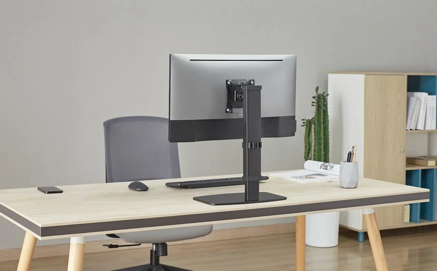 Suporte de Monitor Autónomo para Secretária 17"-32" com Ajuste de Altura – Equip - Imagem 7