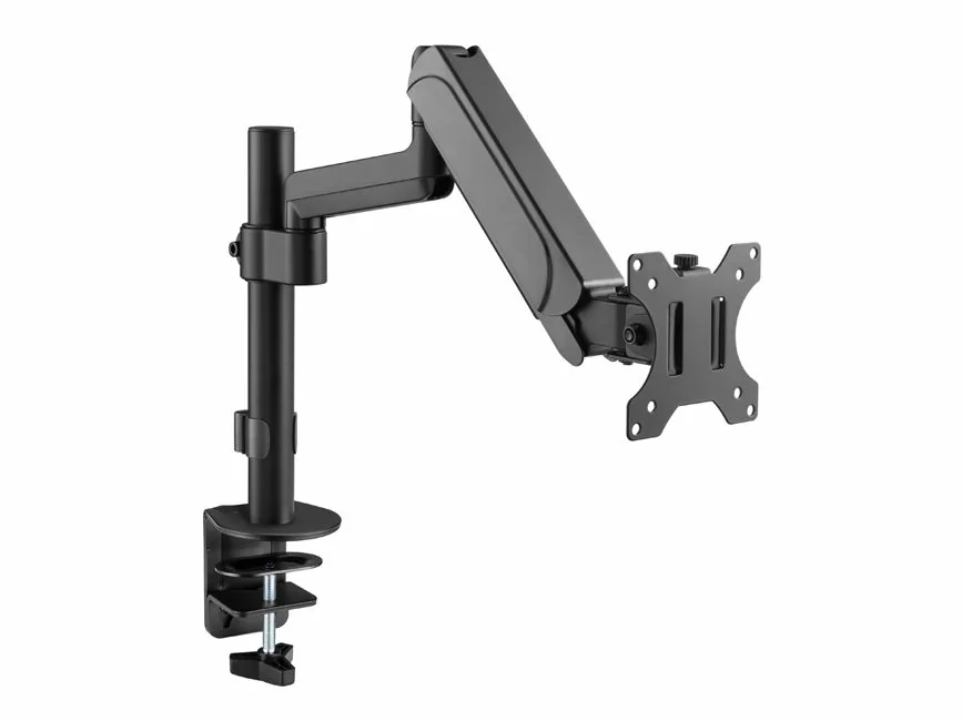Suporte de Monitor com Mola a Gás para Secretária 17"-32" Articulado em Alumínio – Equip - Imagem 1