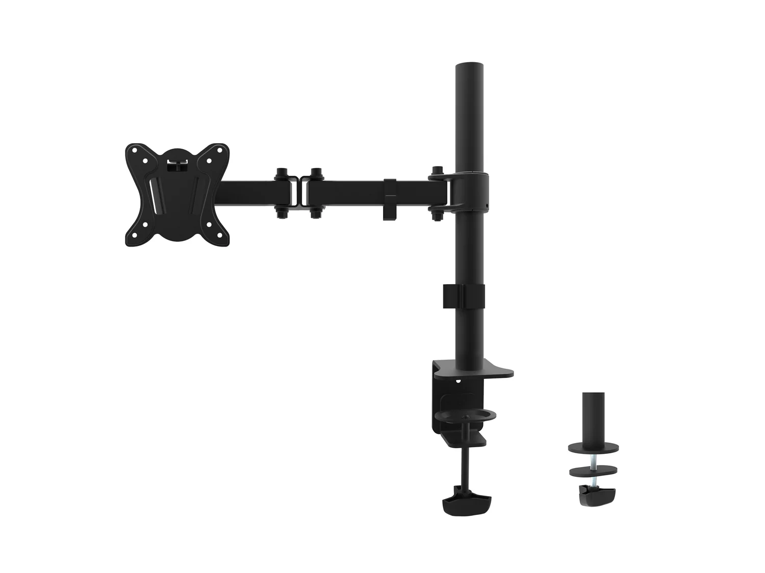 Suporte de secretária para monitor único Equip 13"-27" articulado VESA 100x100 8 kg - Imagem 5