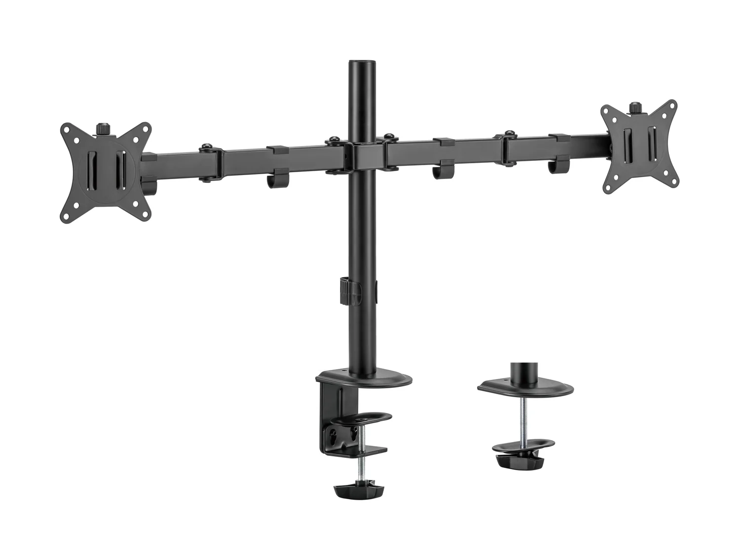 Suporte de Monitor Duplo Articulado para Secretária 17"-32" com Rotação 360° – Equip - Imagem 1