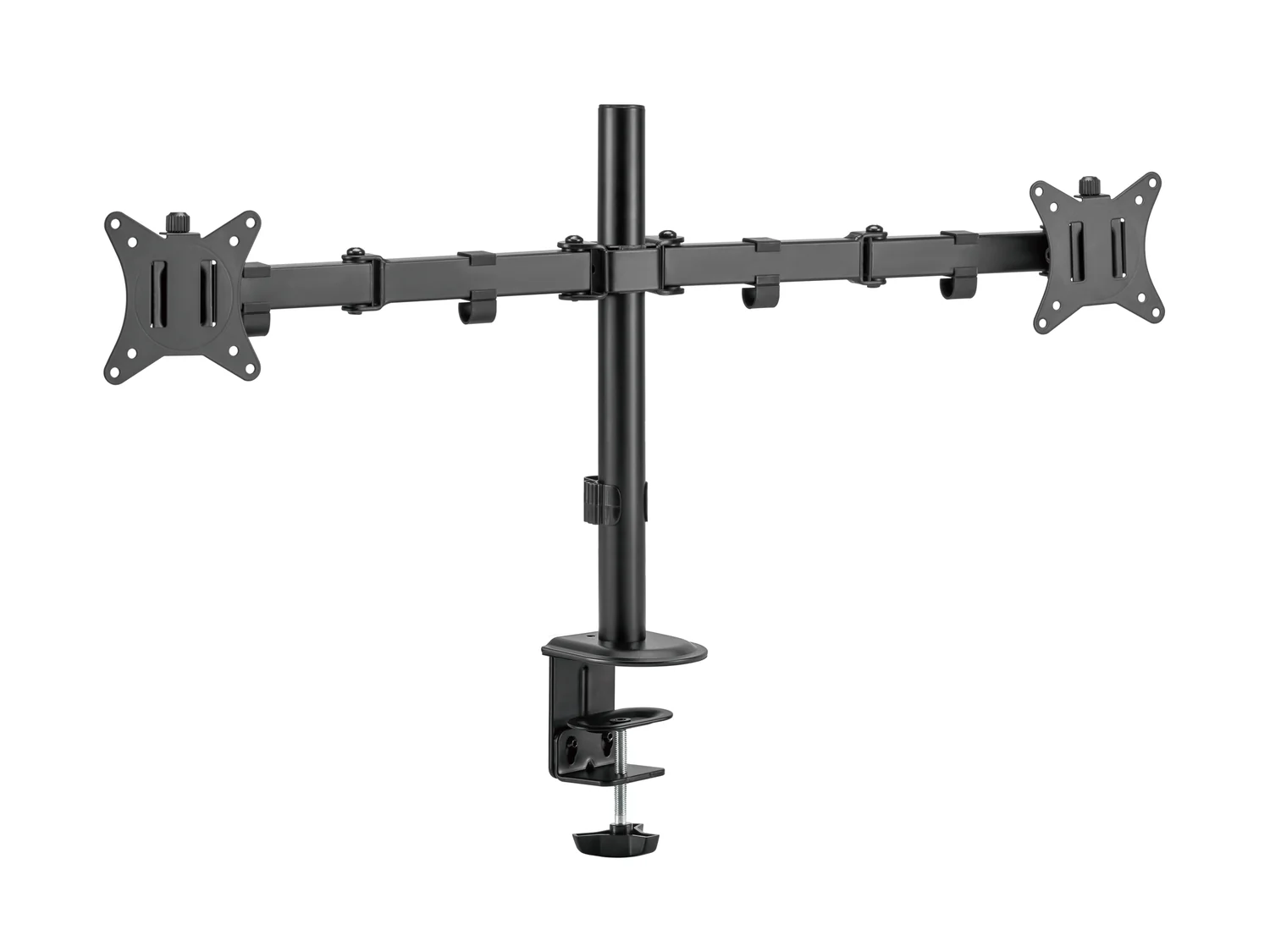 Suporte de Monitor Duplo Articulado para Secretária 17"-32" com Rotação 360° – Equip - Imagem 2