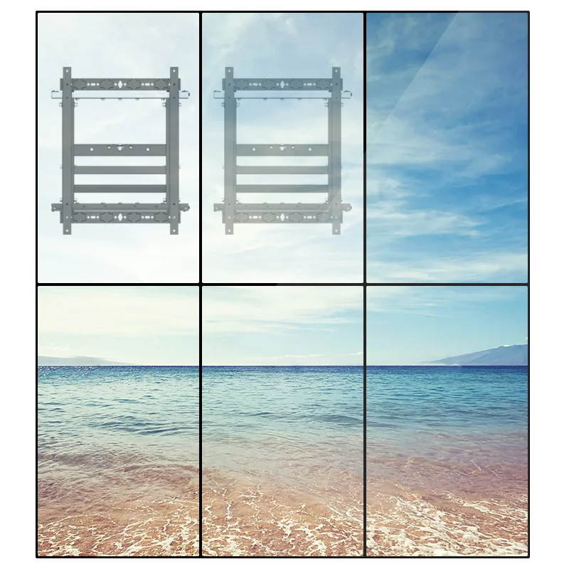 Suporte de parede para TV Equip 650325 Push-In Pop-Out 19"-55" VESA 600x400 50 kg vídeo wall - Imagem 6