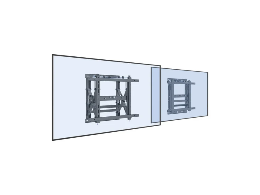 Suporte de parede para TV Equip 650325 Push-In Pop-Out 19"-55" VESA 600x400 50 kg vídeo wall - Imagem 8