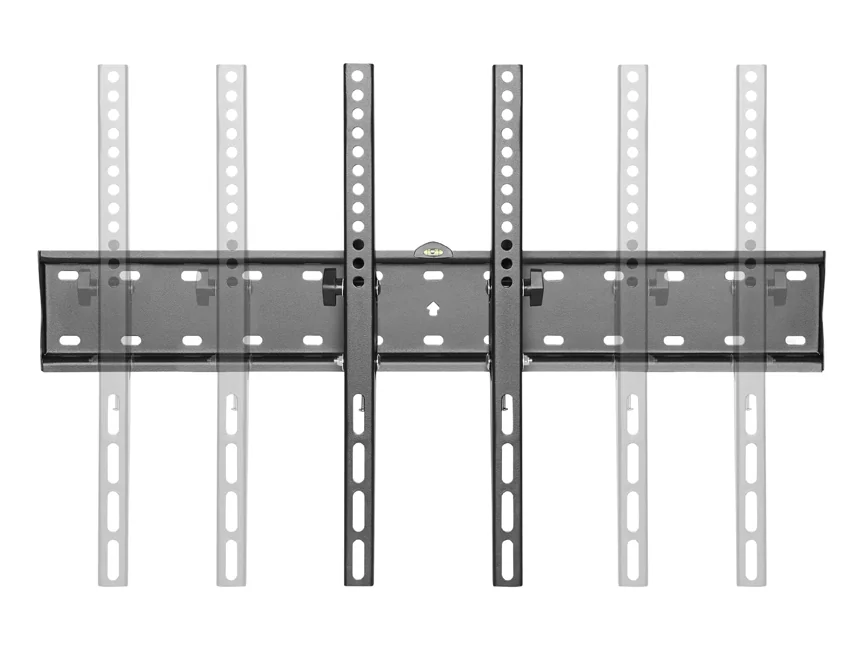 Suporte de Parede para TV com Inclinação 37"-75" até 40 kg em Aço Inoxidável – Equip - Imagem 2