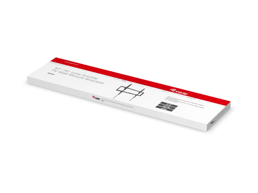 Suporte de Parede para TV de Baixo Perfil 37"-75" até 35 kg com Inclinação – Equip - Imagem 6