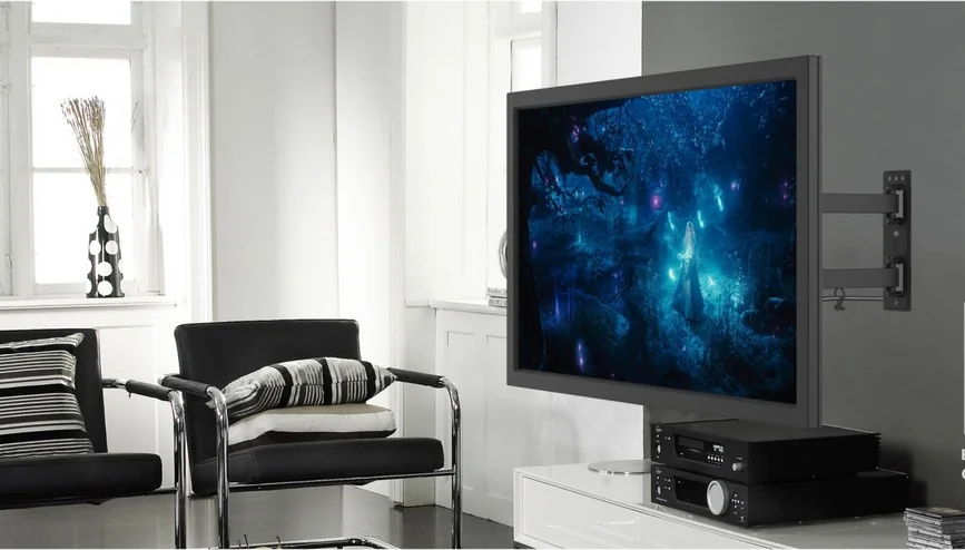 Suporte parede TV Equip 650342 Articulado 37"-70" até 35kg Preto - Imagem 7