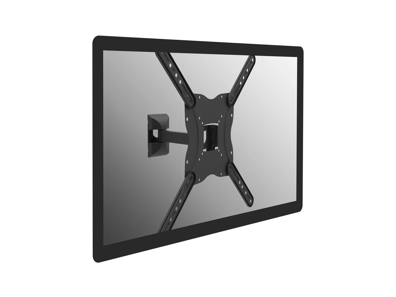 Suporte de Parede Pivotante para TV 23"-55" Equip – Rotação 45°, Gestão de Cabos, VESA 400x400 mm - Imagem 2