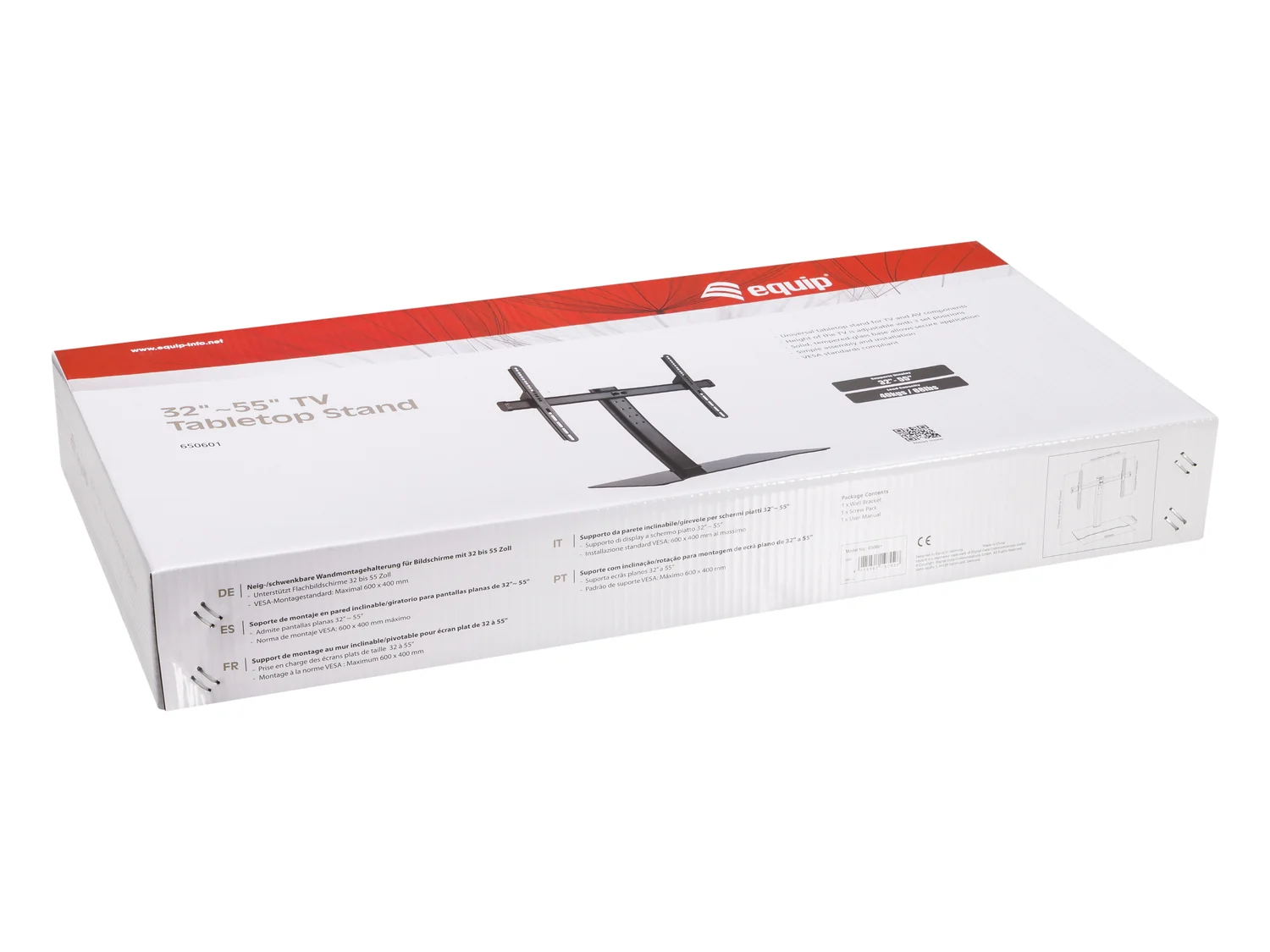 Suporte de chão para TV Equip 650601 universal 32-55 polegadas com ajuste de altura - Imagem 2