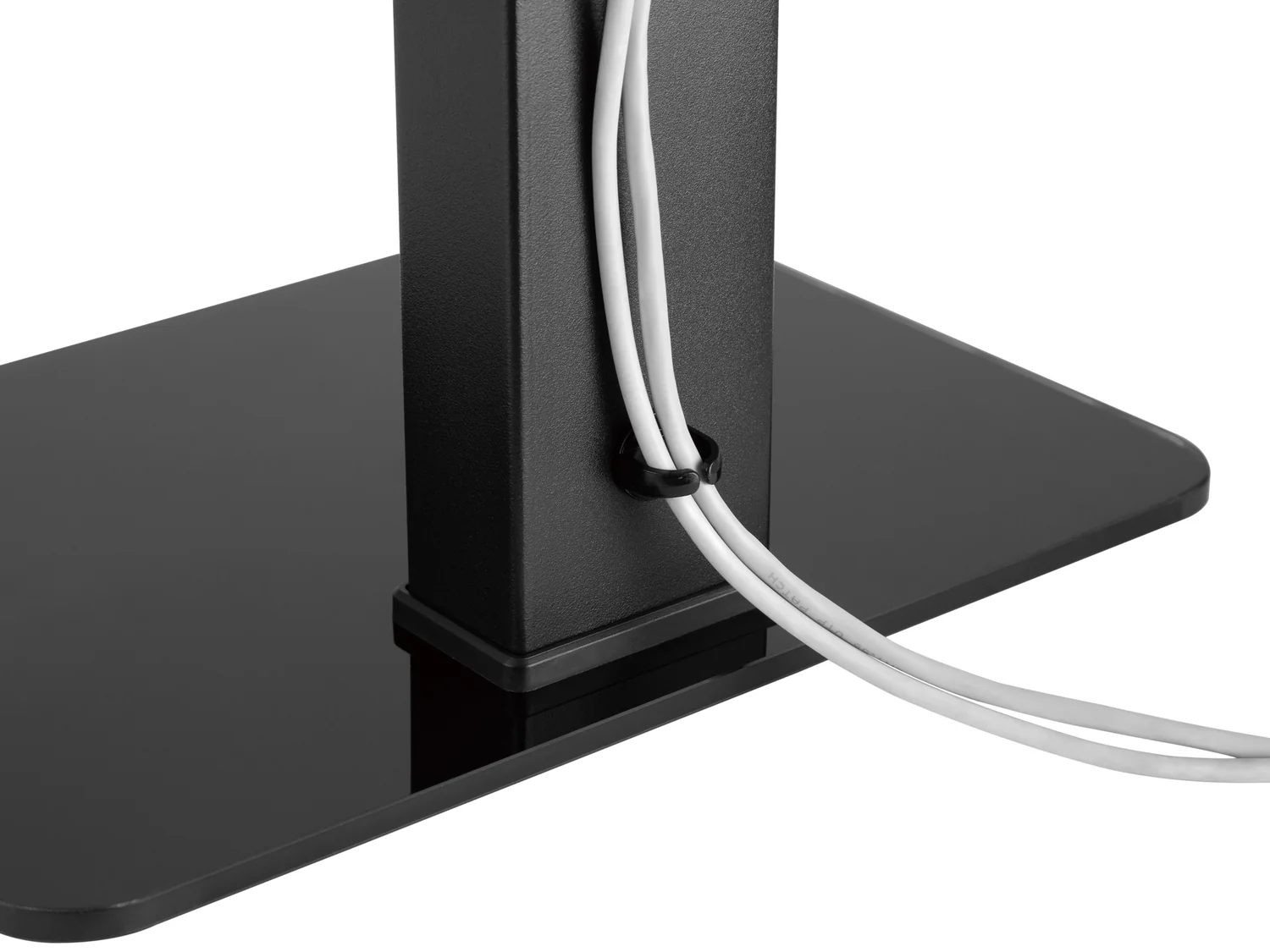 Suporte de Mesa para TV 37"-70" Equip – Altura Ajustável, Rotação 35°, Gestão de Cabos - Imagem 6