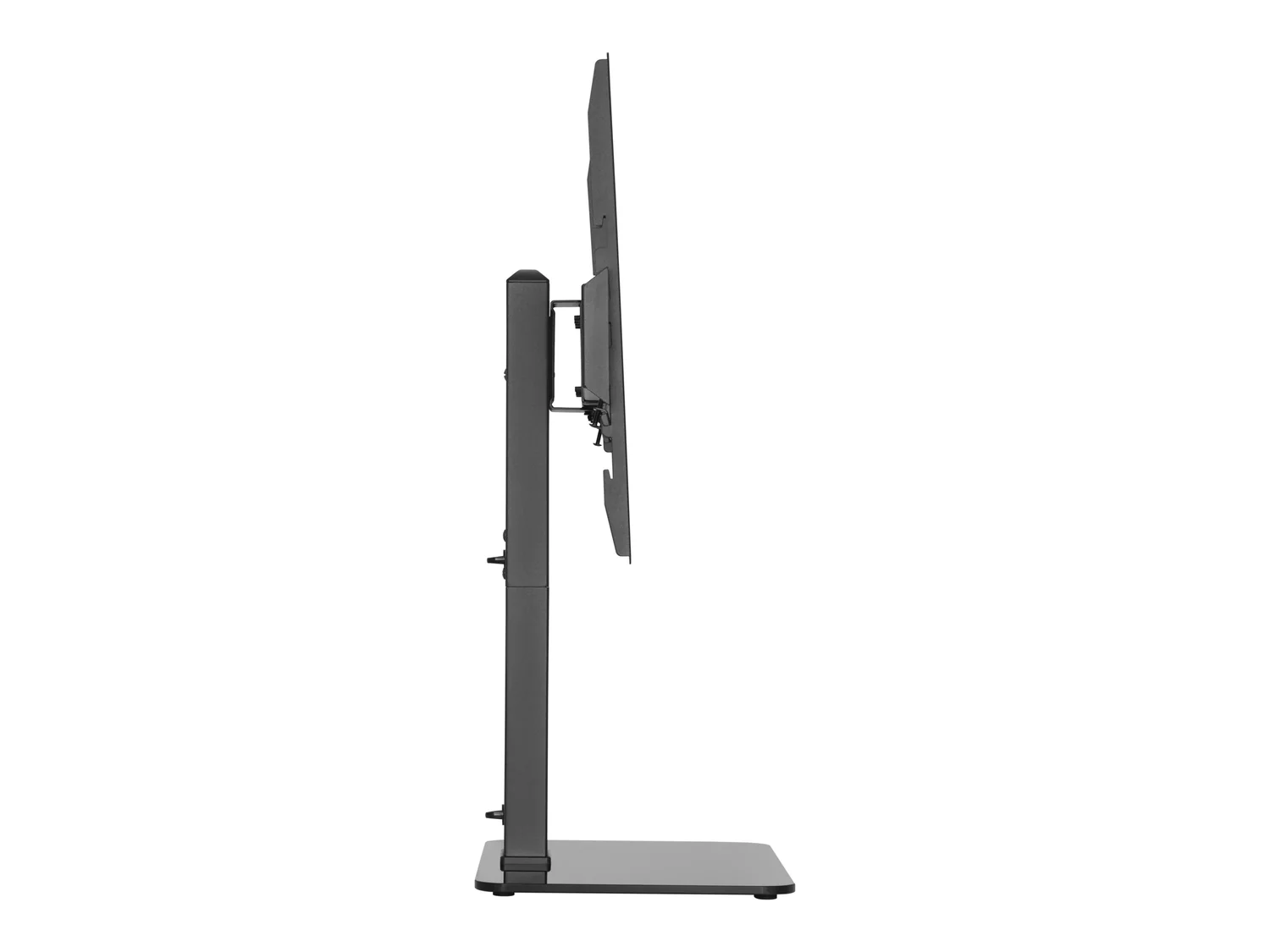 Suporte de Mesa para TV 37"-70" Equip – Altura Ajustável, Rotação 35°, Gestão de Cabos - Imagem 4