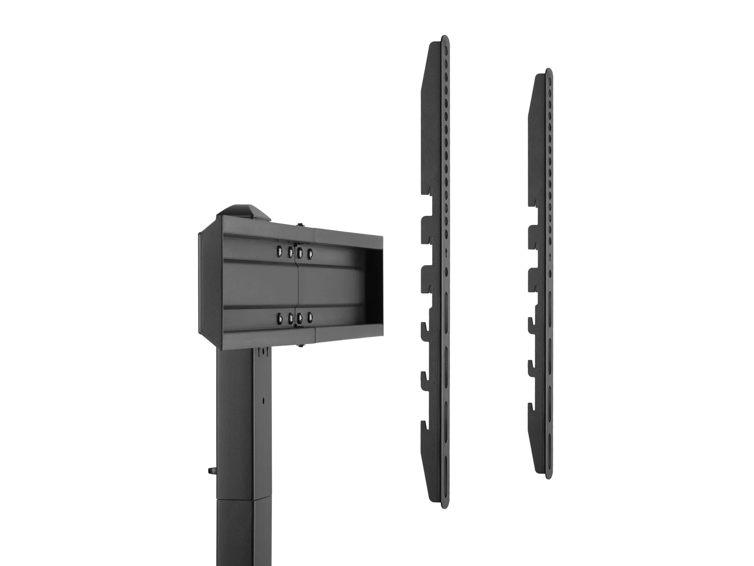 Suporte de Mesa para TV 37"-70" Equip – Altura Ajustável, Rotação 35°, Gestão de Cabos - Imagem 7