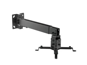 Suporte de Parede para Projetor Universal Equip – Braço Ajustável, Inclinação ±15°, Preto - Imagem 1